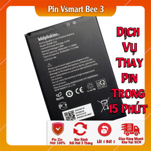 Pin Webphukien cho Vsmart Bee BVSM-220 dung lượng 2550mAh